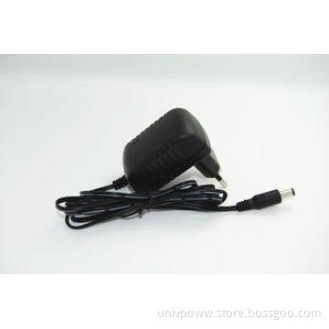 European Socket Type 6W Output AC Power Adapters with CE /